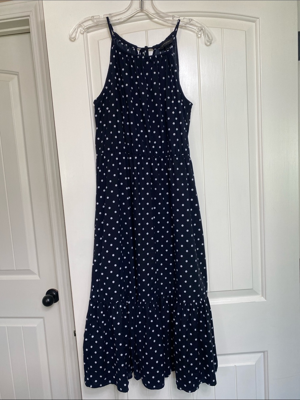 Banana Republic Navy Midi Dress